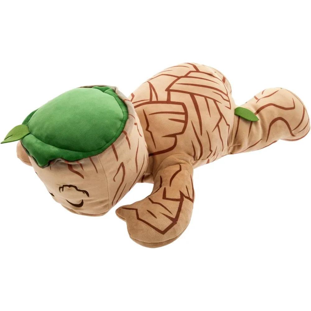 Disney | Peluche dormido suave y abrazable grande de Marvel | Baby Groot
