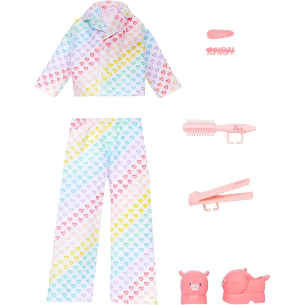 Rainbow High set pijamada con accesorios
