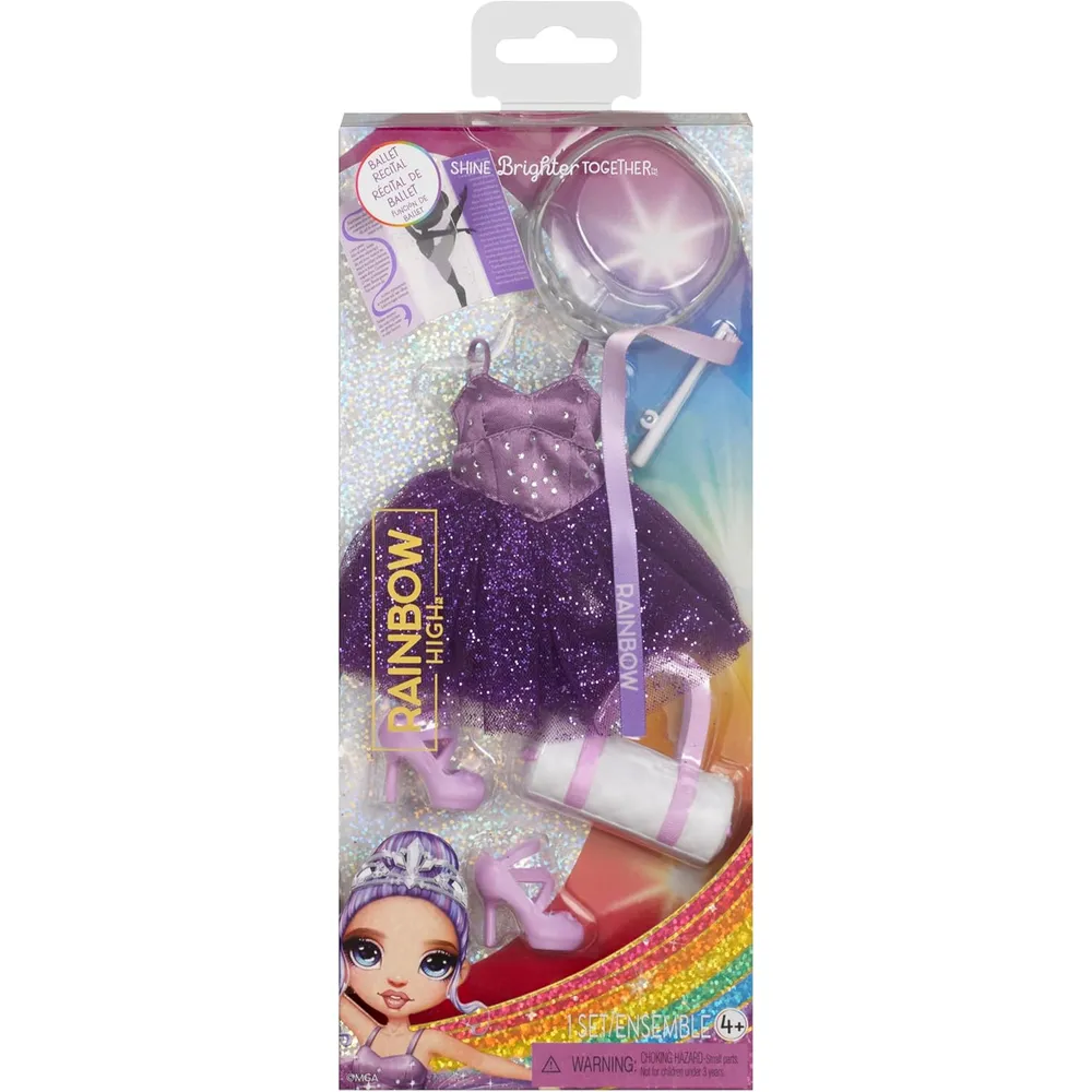 Rainbow High set ballet con accesorios