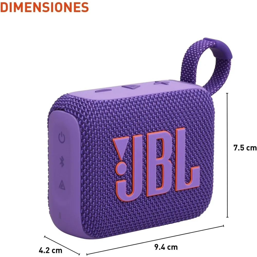 JBL Go 4 Mini Altavoz Bluetooth