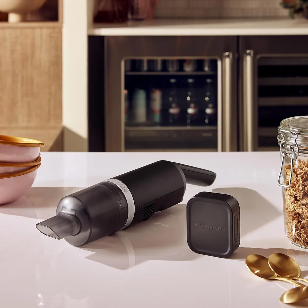 KITCHENAID KKVR100, ASPIRADORA DE COCINA INALÁMBRICA GO | NEGRO MATE