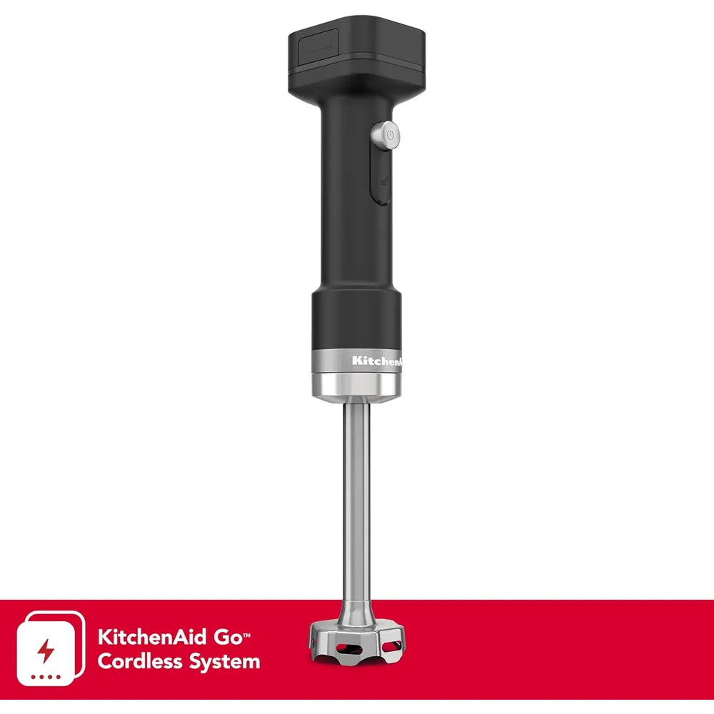 KITCHENAID KHBRV71, BATIDORA DE MANO INALÁMBRICA GO | NEGRO MATE