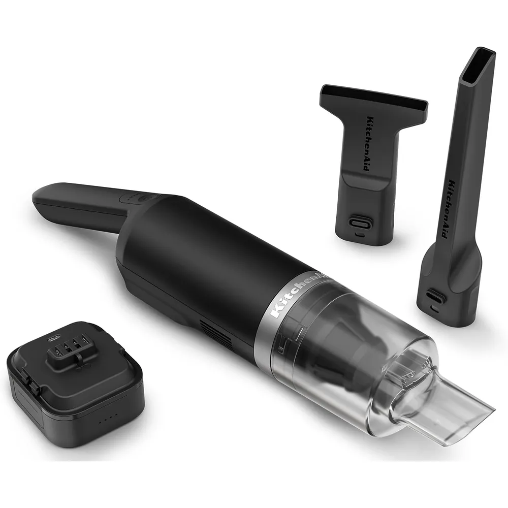 KITCHENAID KKVR121, ASPIRADORA DE COCINA INALÁMBRICA GO | NEGRO MATE