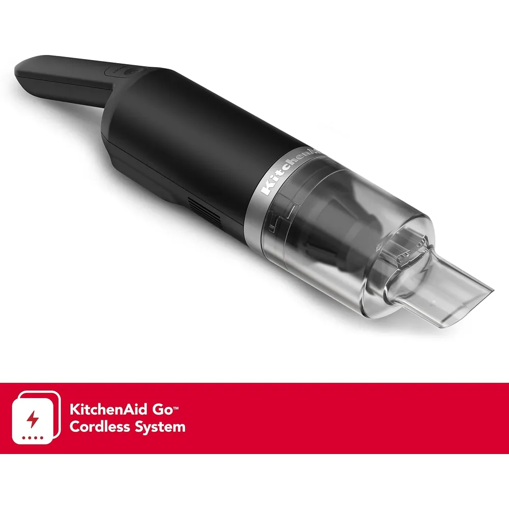 KITCHENAID KKVR121, ASPIRADORA DE COCINA INALÁMBRICA GO | NEGRO MATE