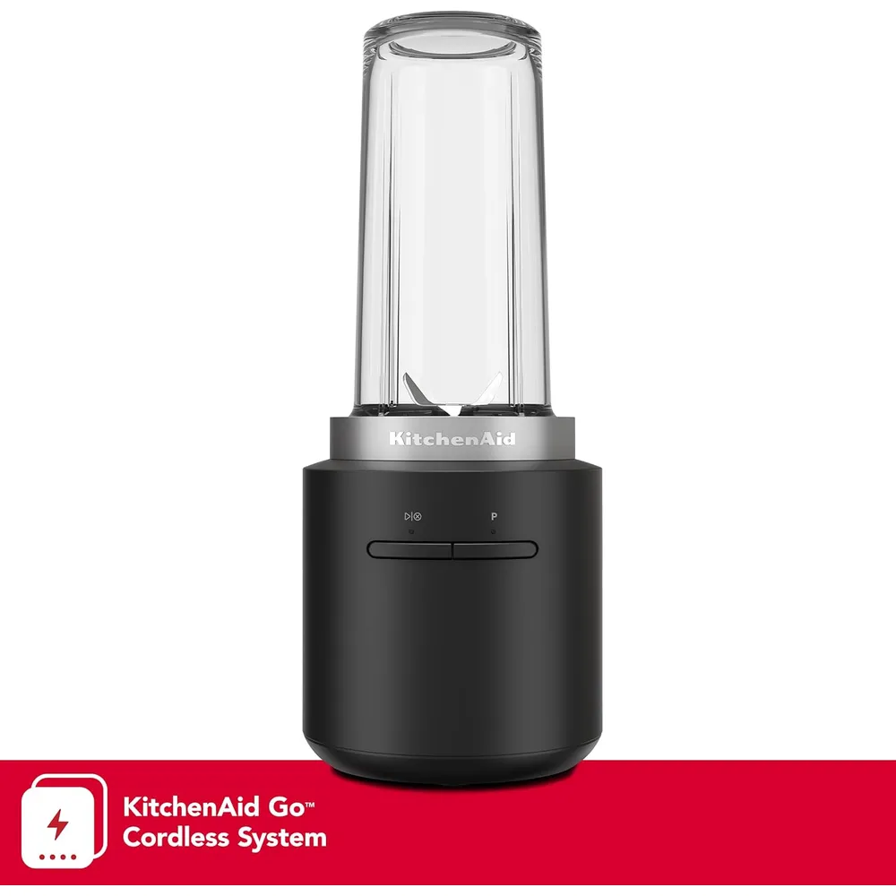 KITCHENAID KSBR256, LICUADORA PERSONAL INALÁMBRICA GO | NEGRO MATE