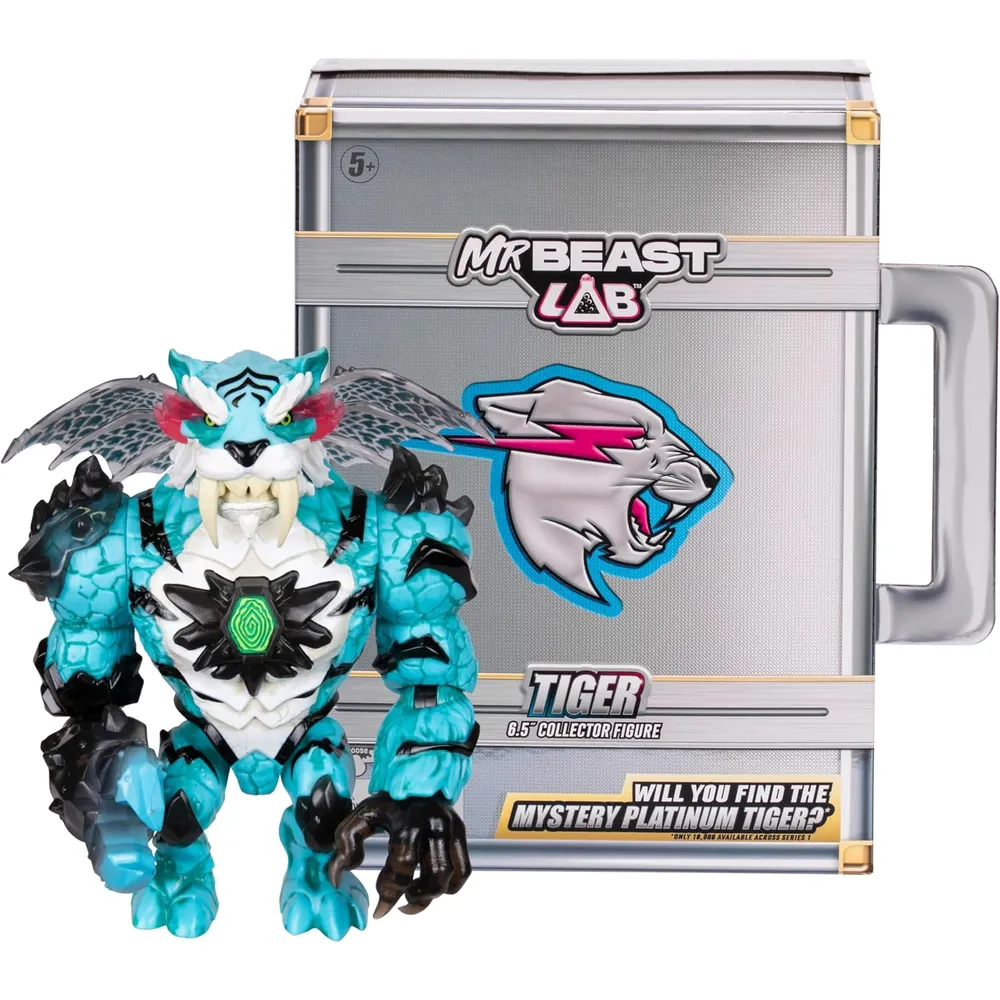 MRBEAST LAB APEX BEAST TIGER 6.25" / 15.87 CM FIGURA