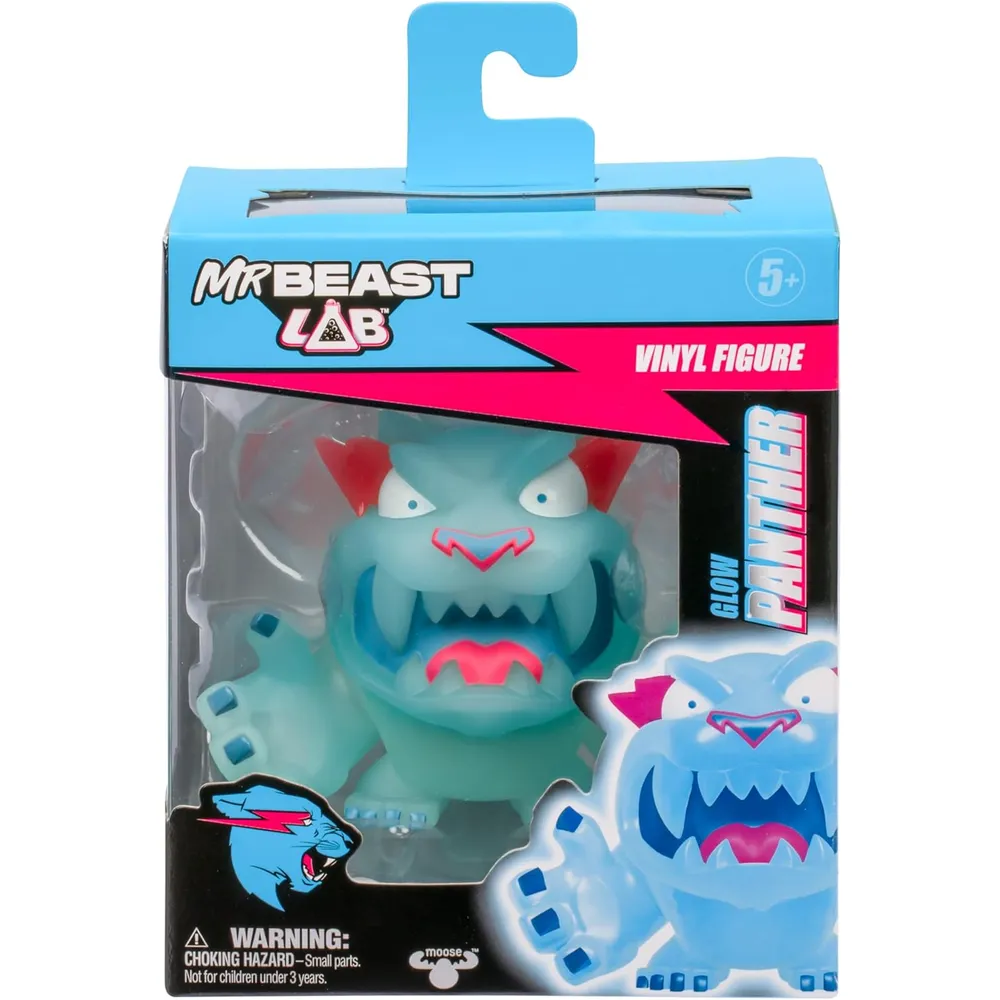 MrBeast Lab pantera luminosa 3.5" / 8.8 cm figura