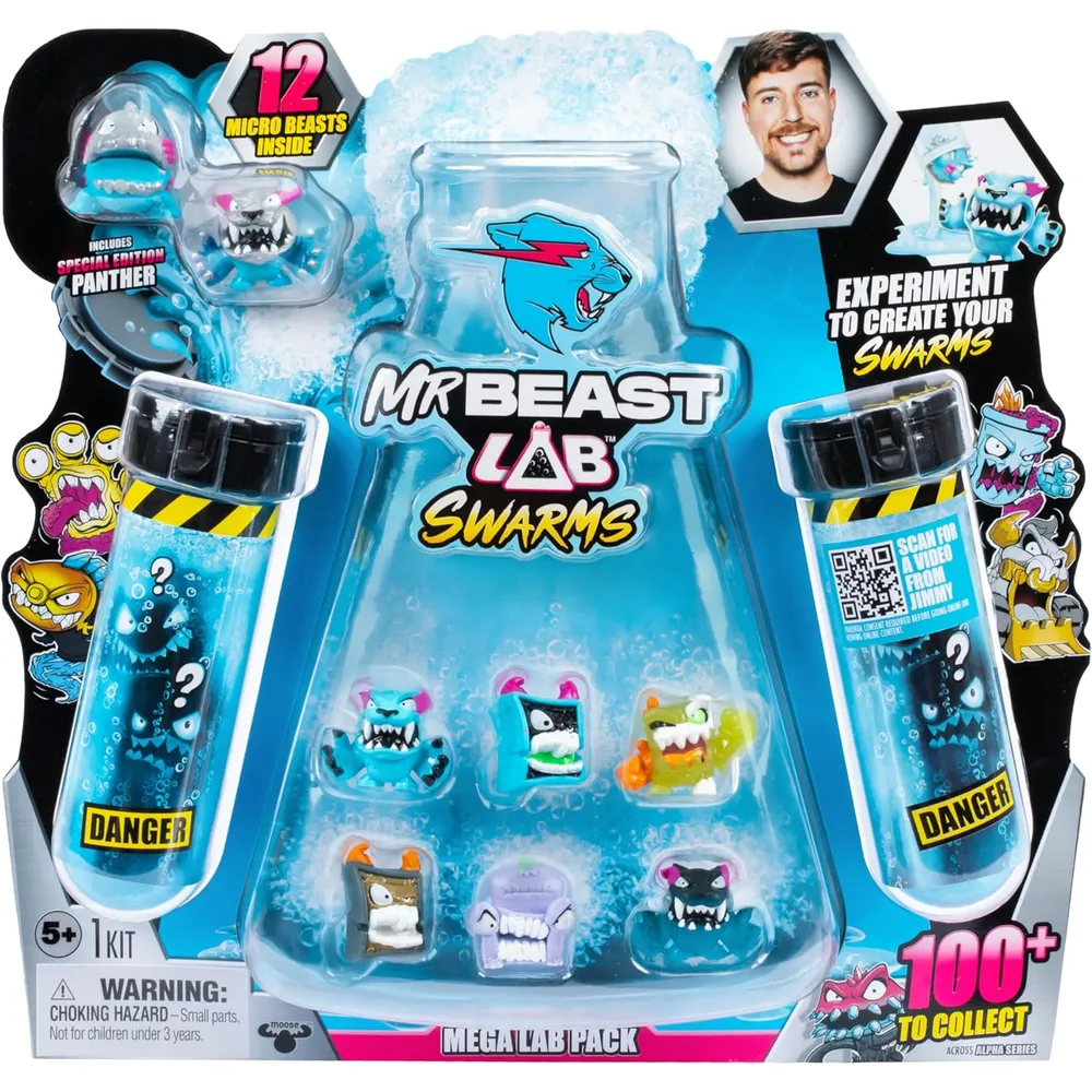 MrBeast Lab Megalaboratorio Swarm pack figuras