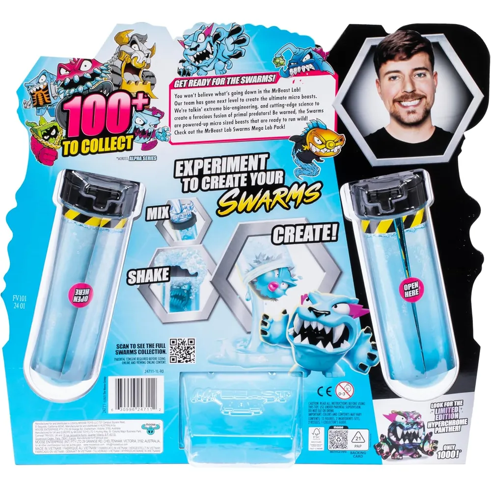 MrBeast Lab Megalaboratorio Swarm pack figuras