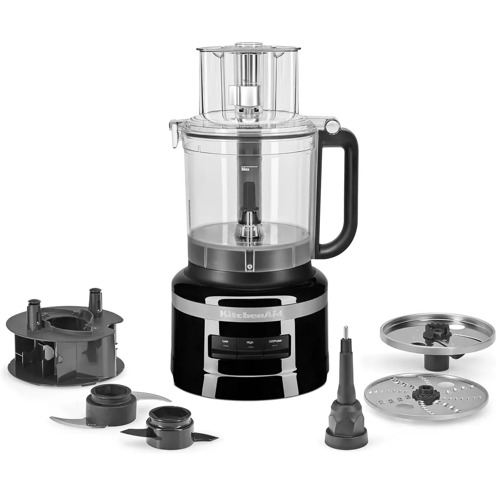 KITCHENAID, PROCESADOR DE ALIMENTOS 13 QT / 12.3 L + BATIDORA DE MANO | NEGRO