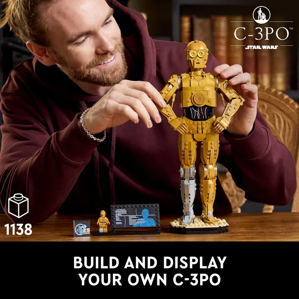 b0cv236pm6_1_webp.webp Lego Star Wars C-3PO, figura construible y decorativa para fans y coleccionistas