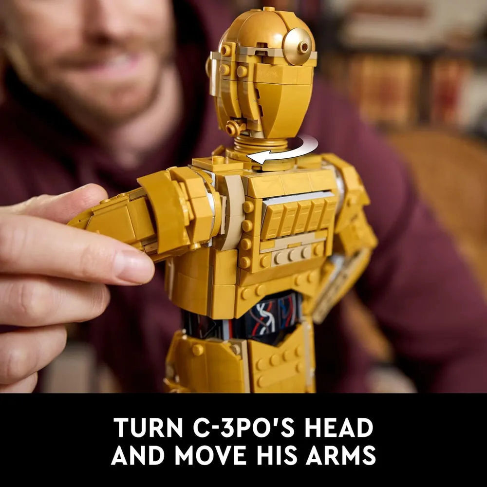 b0cv236pm6_2_webp.webp Lego Star Wars C-3PO, figura construible y decorativa para fans y coleccionistas