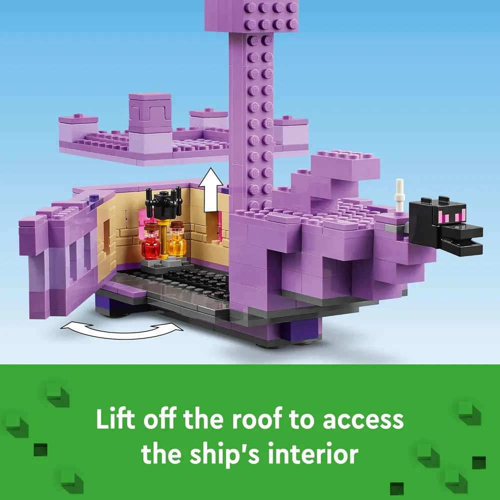 b0cv23b3lr_3_webp.webp LEGO MINECRAFT DRAGÓN ENDER Y NAVE DEL END CON MINIFIGURAS