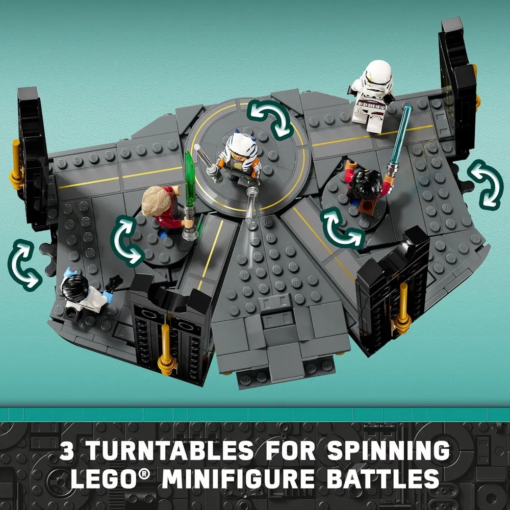LEGO STAR WARS DUELO DE AHSOKA TANO EN PERIDEA CON 5 MINIFIGURAS