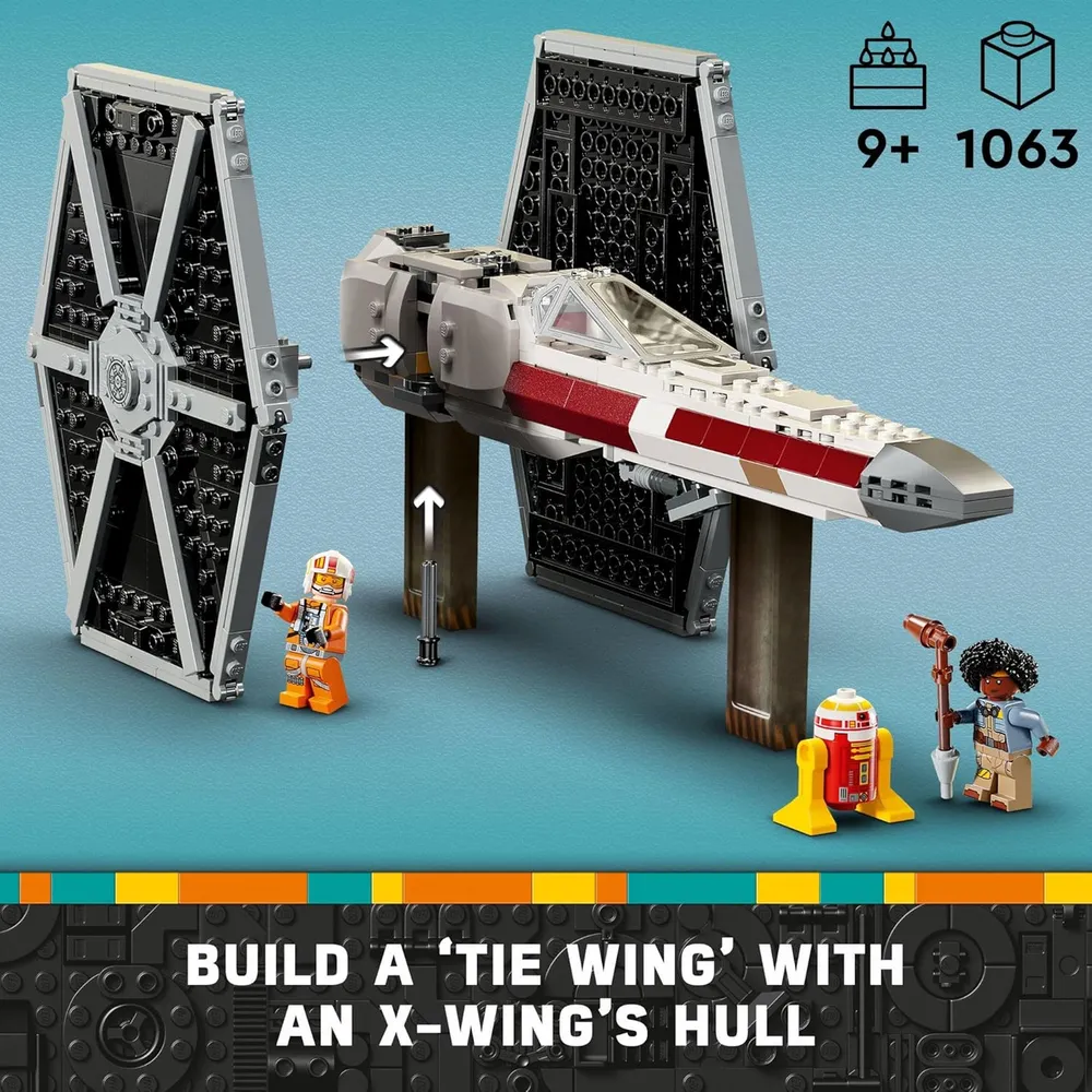 LEGO STAR WARS CAZA TIE Y ALA-X
