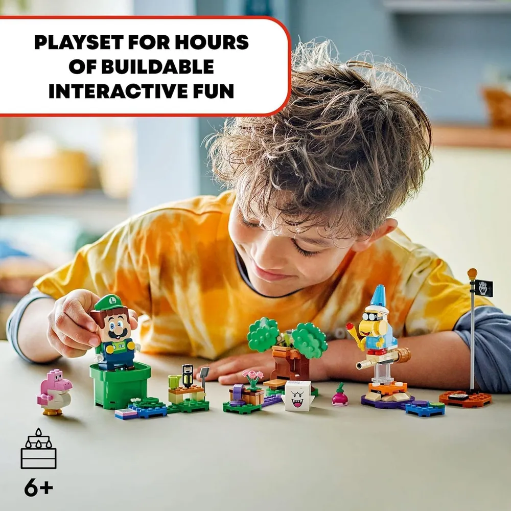 LEGO SUPER MARIO AVENTURAS CON LUIGI SET INTERACTIVO CON FIGURA DE LUIGI