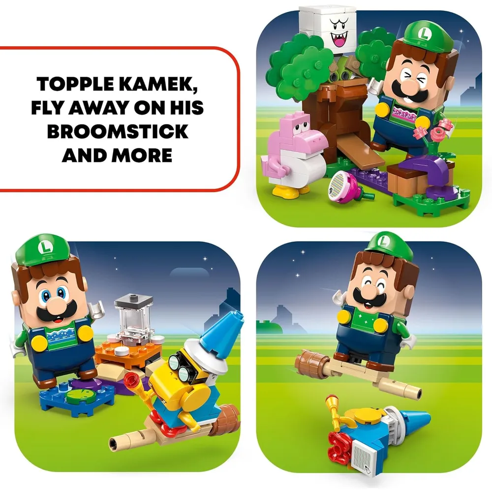LEGO SUPER MARIO AVENTURAS CON LUIGI SET INTERACTIVO CON FIGURA DE LUIGI