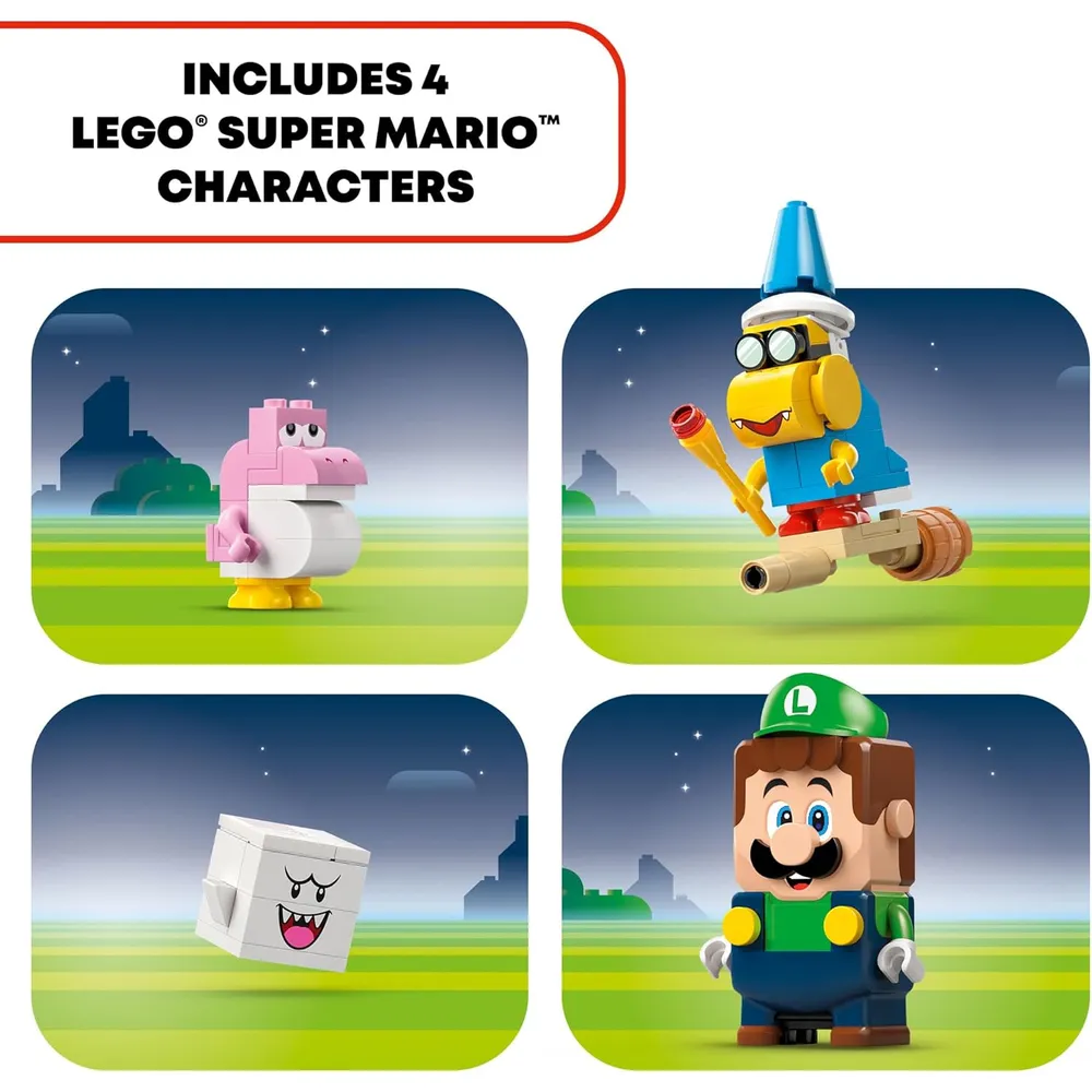 LEGO SUPER MARIO AVENTURAS CON LUIGI SET INTERACTIVO CON FIGURA DE LUIGI