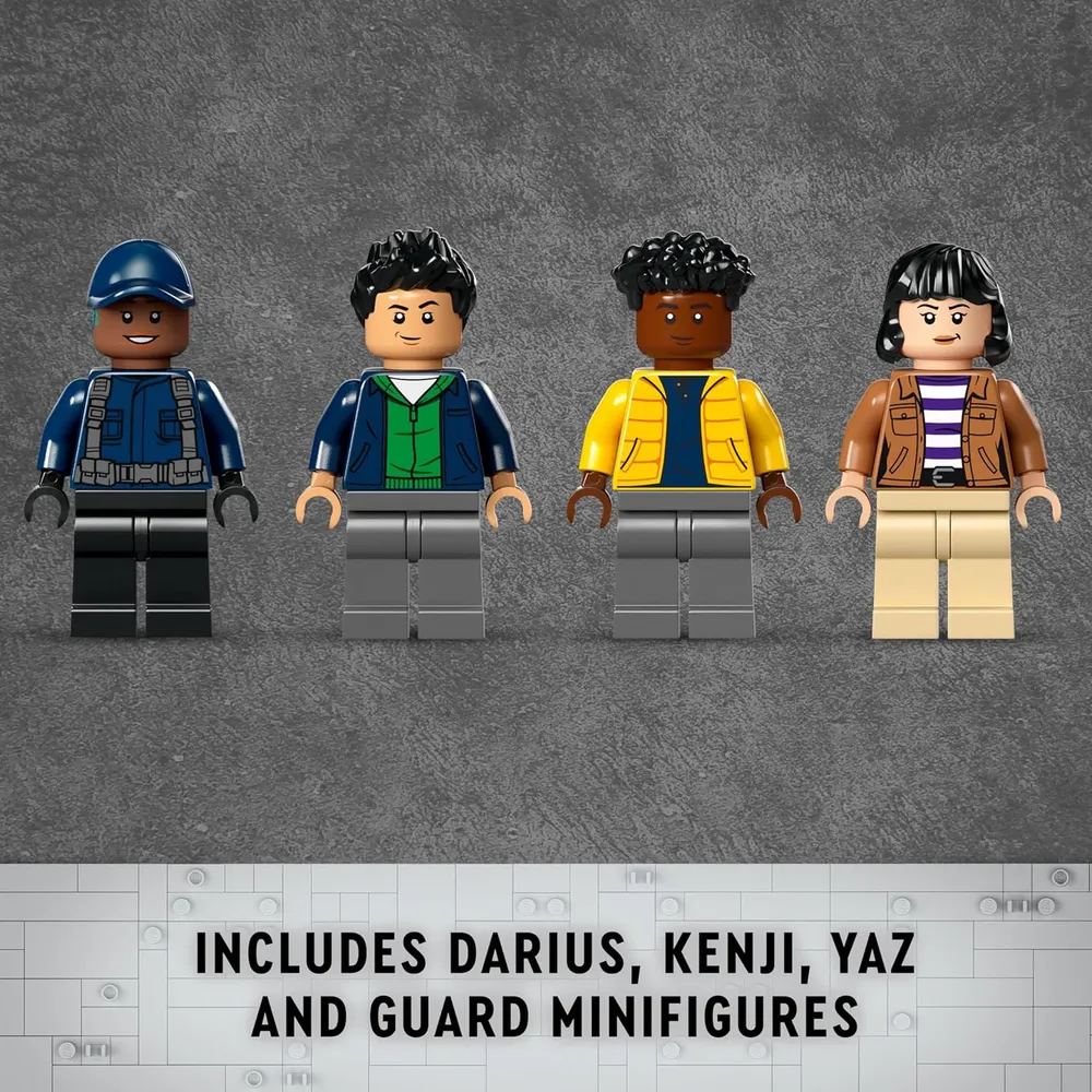 Lego Jurassic World Camión de transporte de alosaurios con minifiguras