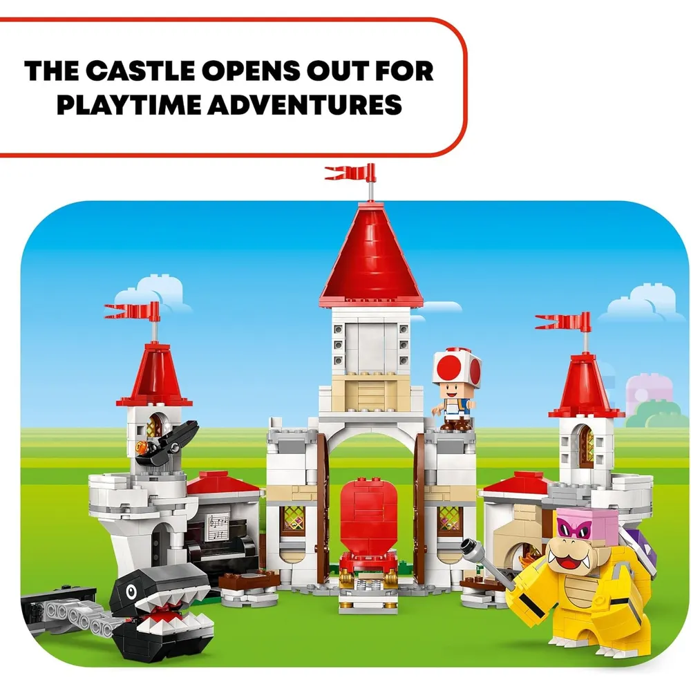 LEGO SUPER MARIO BATALLA CON ROY EN EL CASTILLO DE PEACH