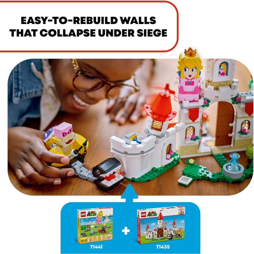 LEGO SUPER MARIO BATALLA CON ROY EN EL CASTILLO DE PEACH
