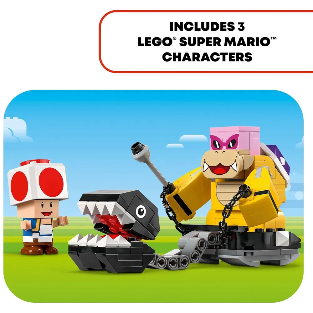 LEGO SUPER MARIO BATALLA CON ROY EN EL CASTILLO DE PEACH