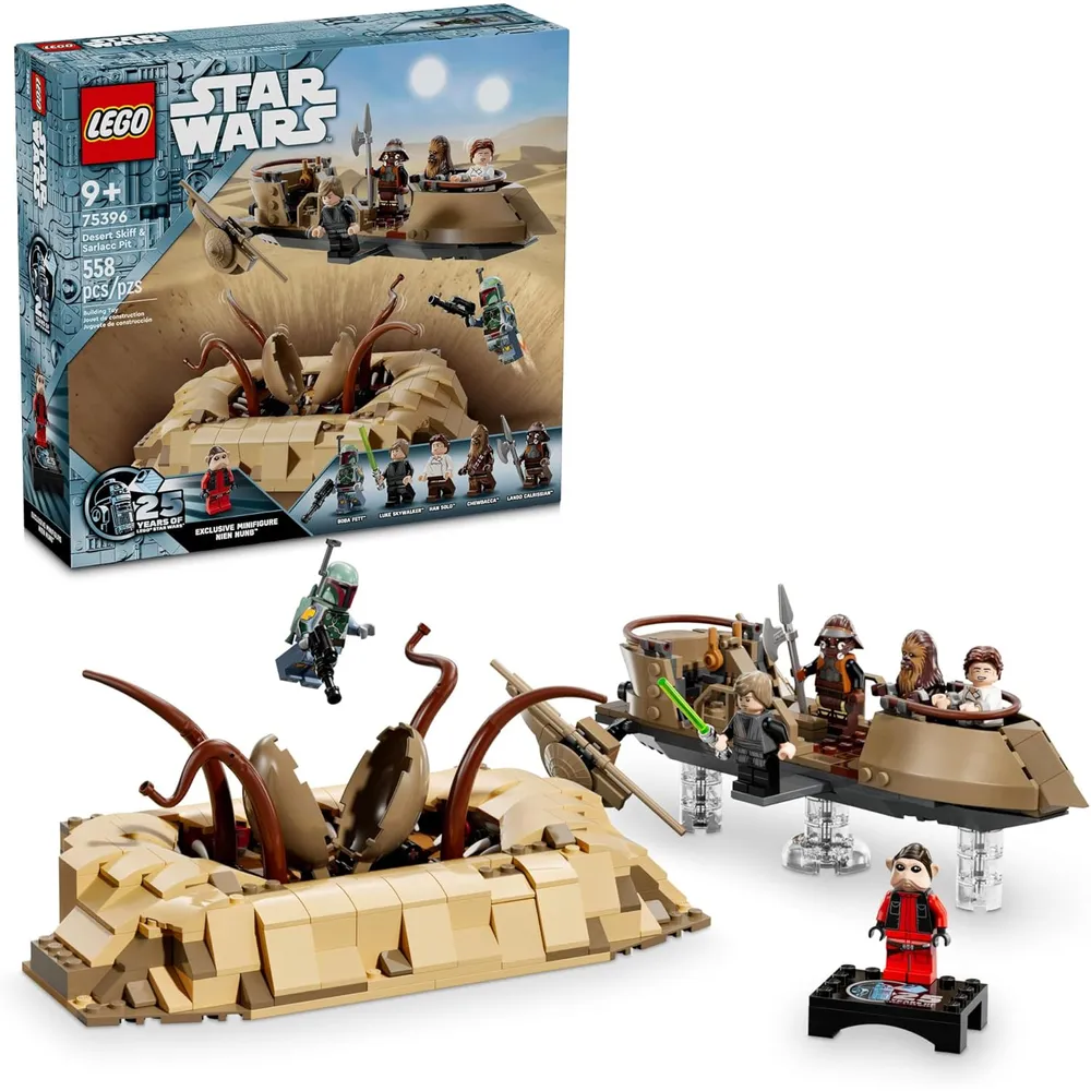 Lego Star Wars El Retorno del Jedi Esquife del Desierto con Pozo de Sarlacc