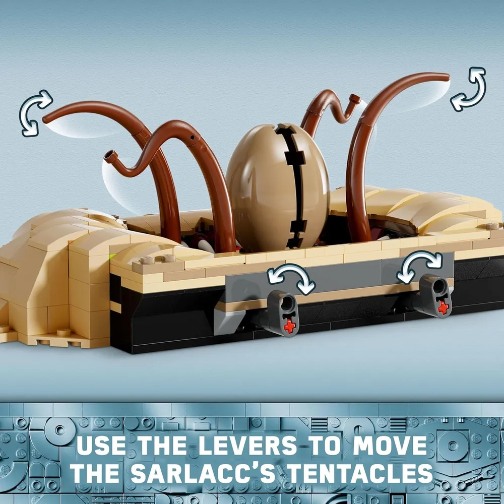 Lego Star Wars El Retorno del Jedi Esquife del Desierto con Pozo de Sarlacc