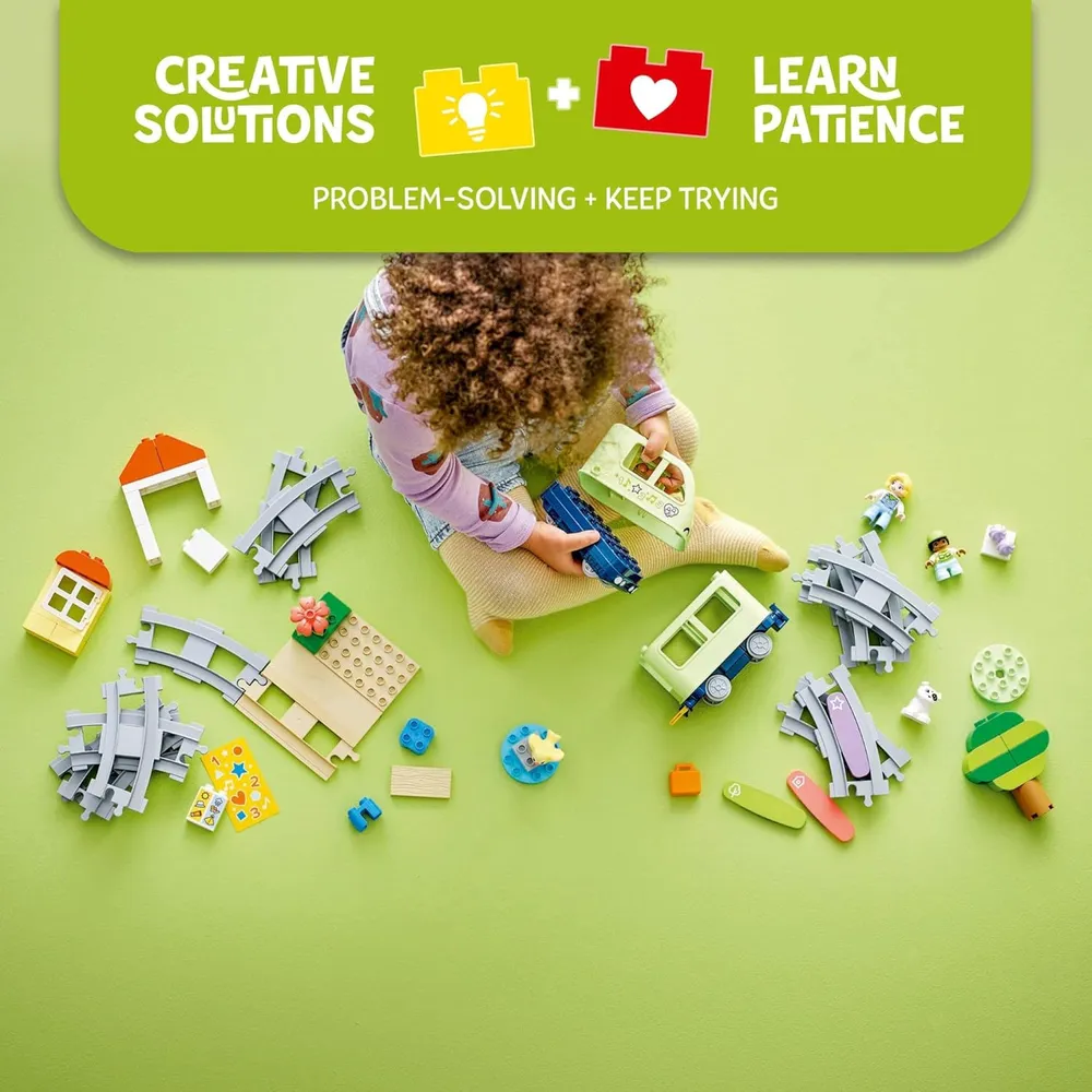 Lego Duplo Town Tren interactivo de aventuras con luces y sonidos, set educativo