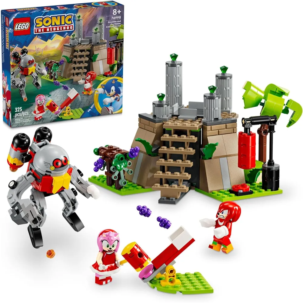 LEGO SONIC THE HEDGEHOG KNUCKLES Y EL SANTUARIO DE LA ESMERALDA MAESTRA