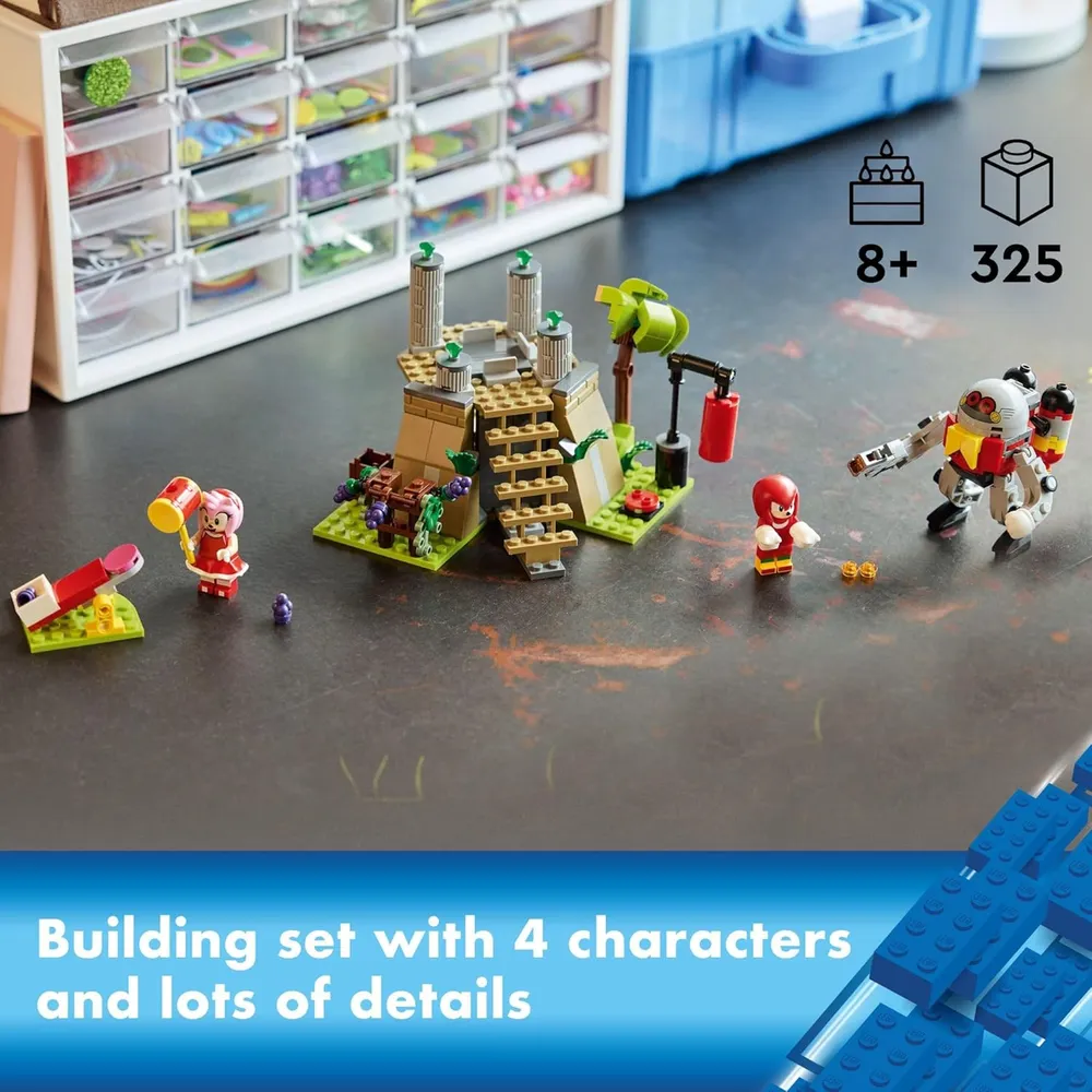 LEGO SONIC THE HEDGEHOG KNUCKLES Y EL SANTUARIO DE LA ESMERALDA MAESTRA