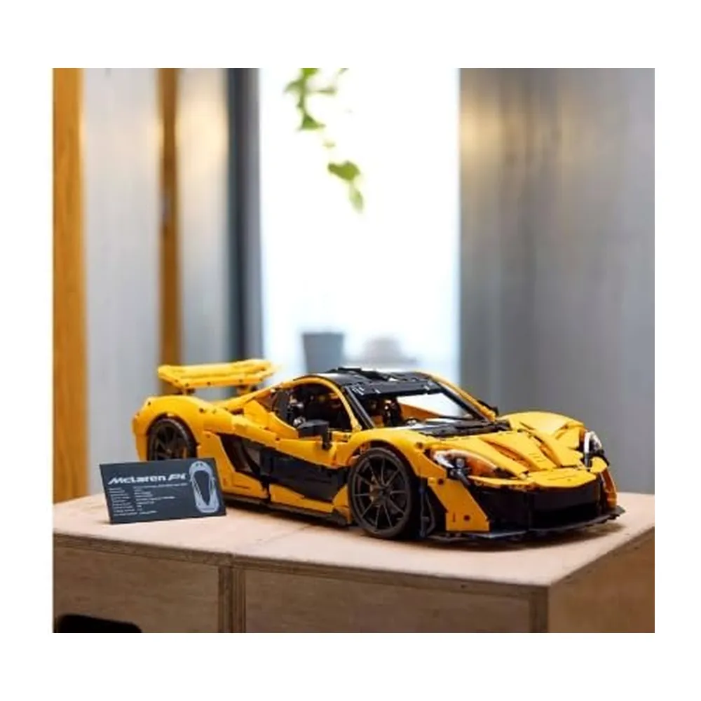 Lego Technic McLaren P1 Hypercar, modelo coleccionable de coche de carreras