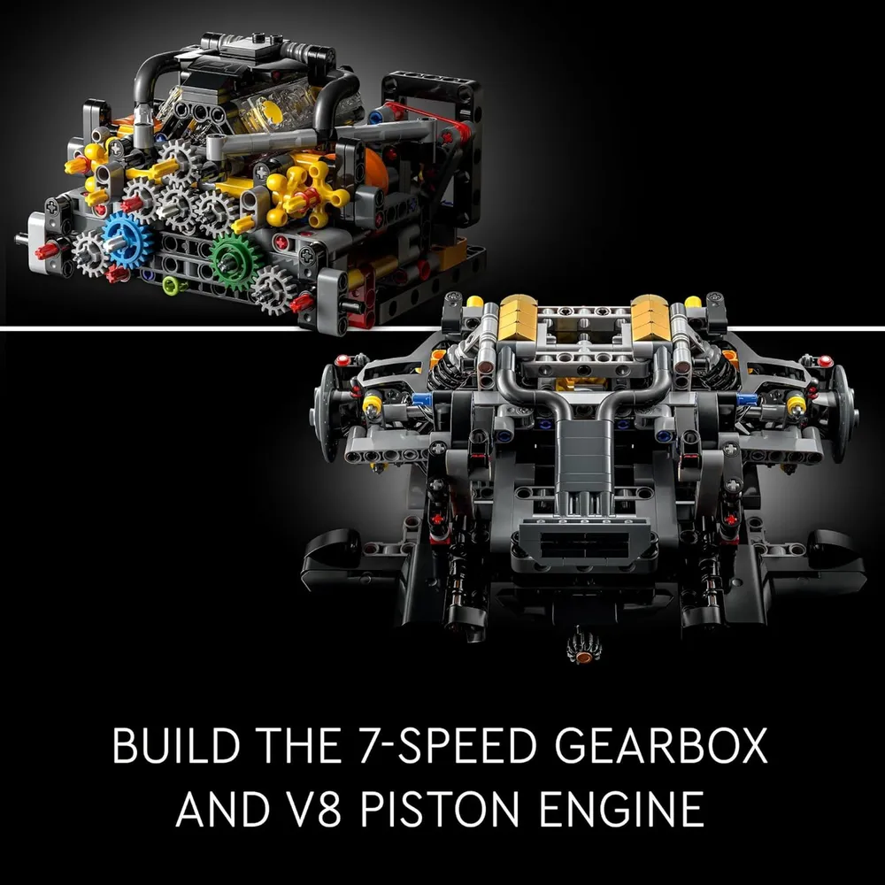 Lego Technic McLaren P1 Hypercar, modelo coleccionable de coche de carreras