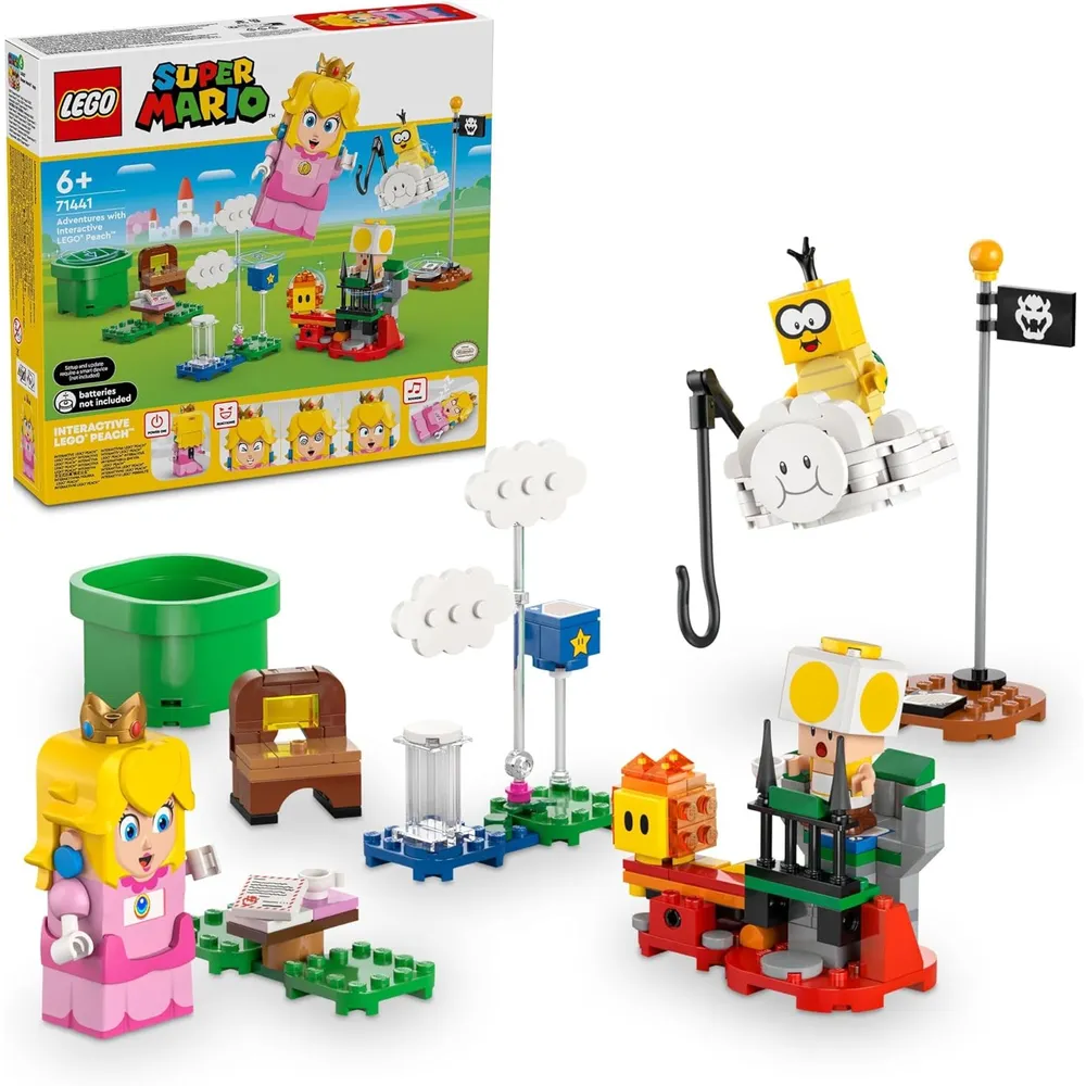 LEGO SUPER MARIO AVENTURAS CON PRINCESA PEACH Y TOAD