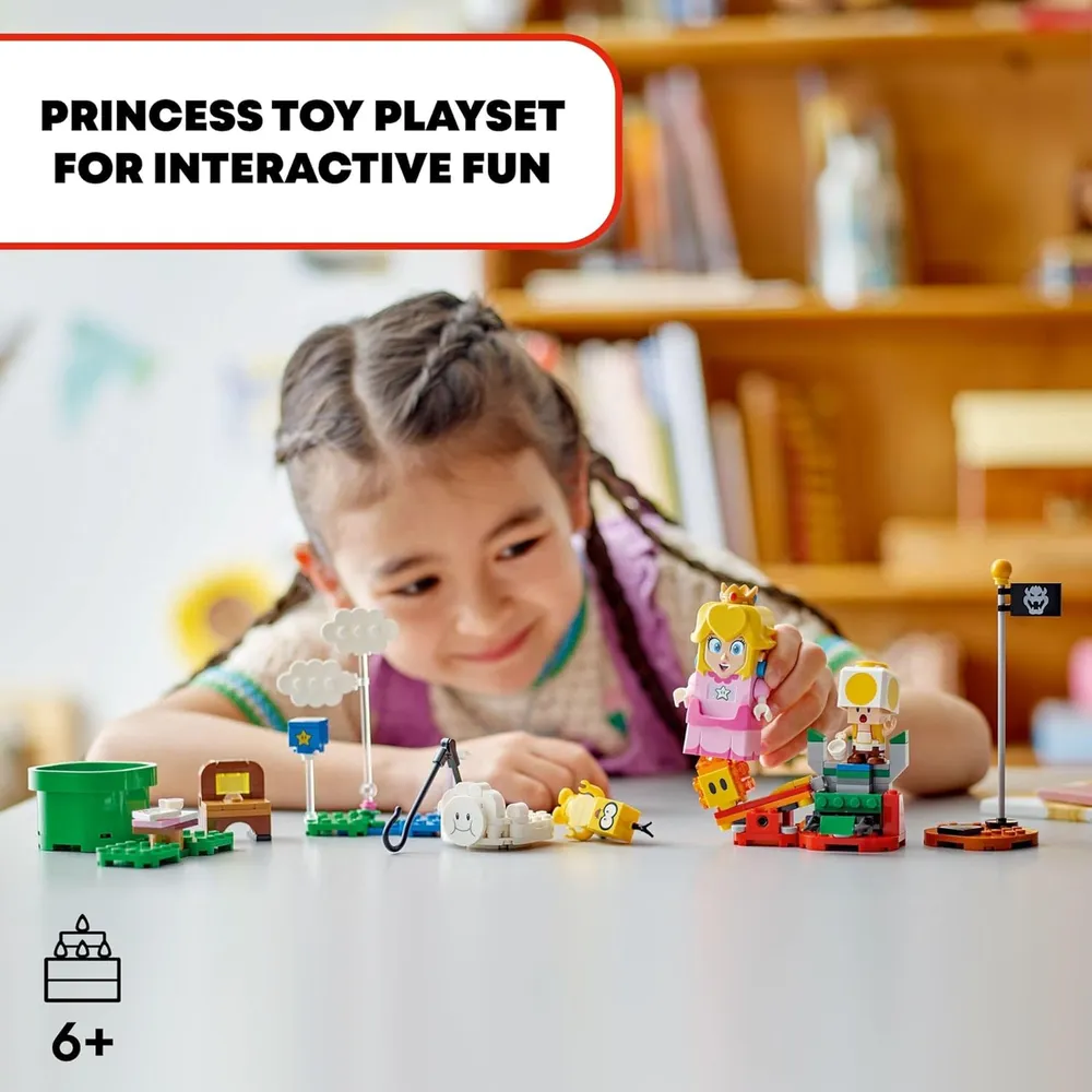 LEGO SUPER MARIO AVENTURAS CON PRINCESA PEACH Y TOAD