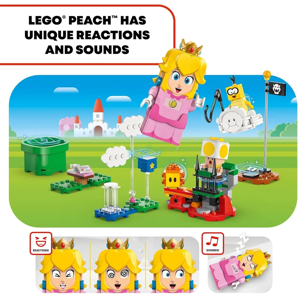 LEGO SUPER MARIO AVENTURAS CON PRINCESA PEACH Y TOAD
