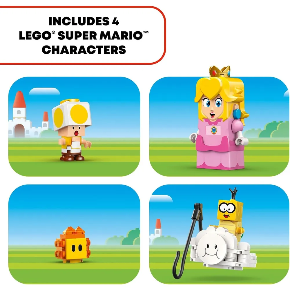 LEGO SUPER MARIO AVENTURAS CON PRINCESA PEACH Y TOAD
