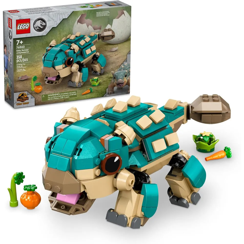 LEGO JURASSIC WORLD BABY BUMPY DINOSAURIO ANQUILOSAURIO