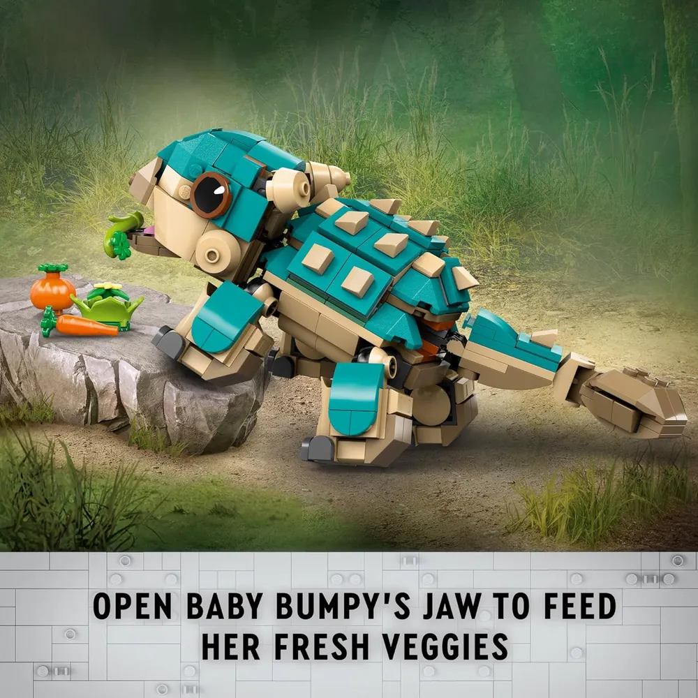 LEGO JURASSIC WORLD BABY BUMPY DINOSAURIO ANQUILOSAURIO