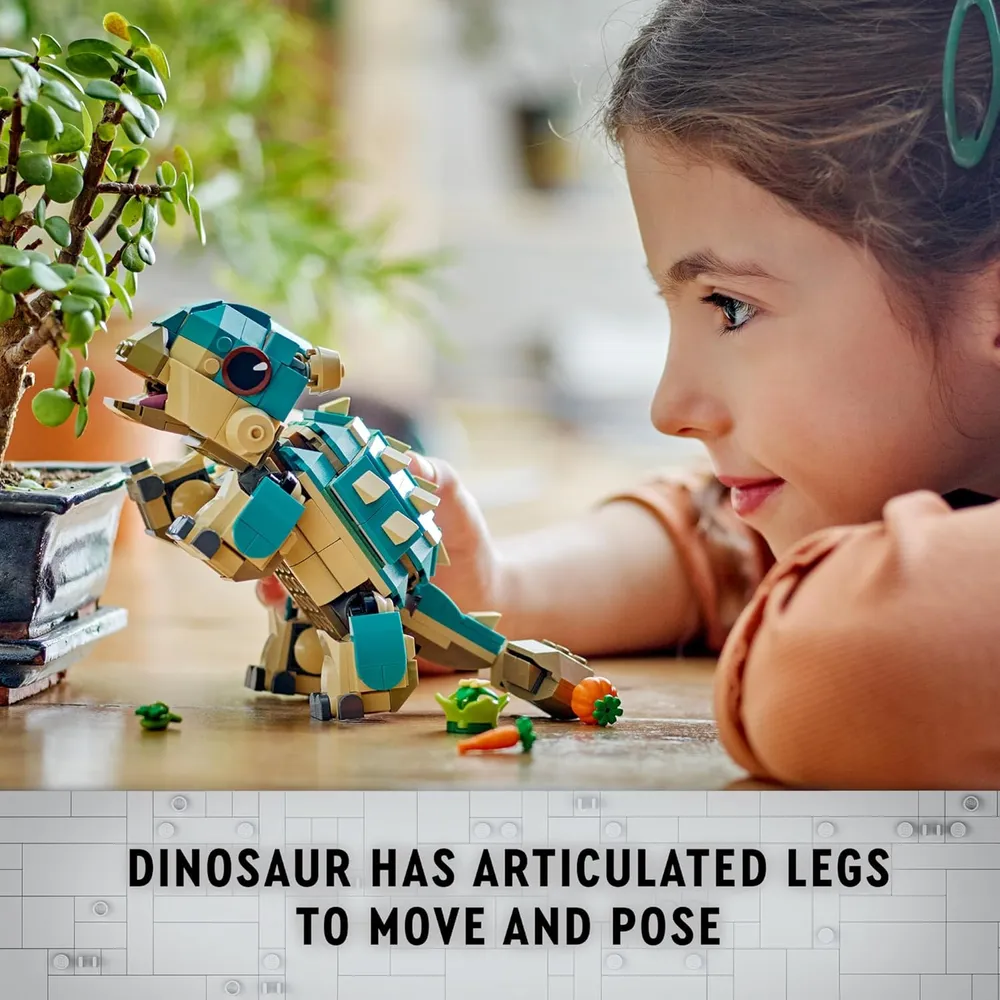 LEGO JURASSIC WORLD BABY BUMPY DINOSAURIO ANQUILOSAURIO