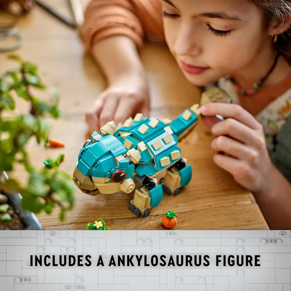 LEGO JURASSIC WORLD BABY BUMPY DINOSAURIO ANQUILOSAURIO