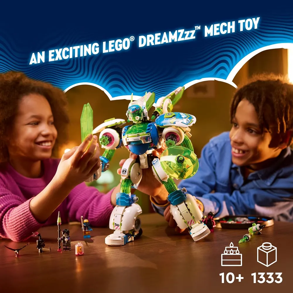Lego Dreamzzz Mateo y Z-Blob, nave espacial y robot con 3 opciones de construcción