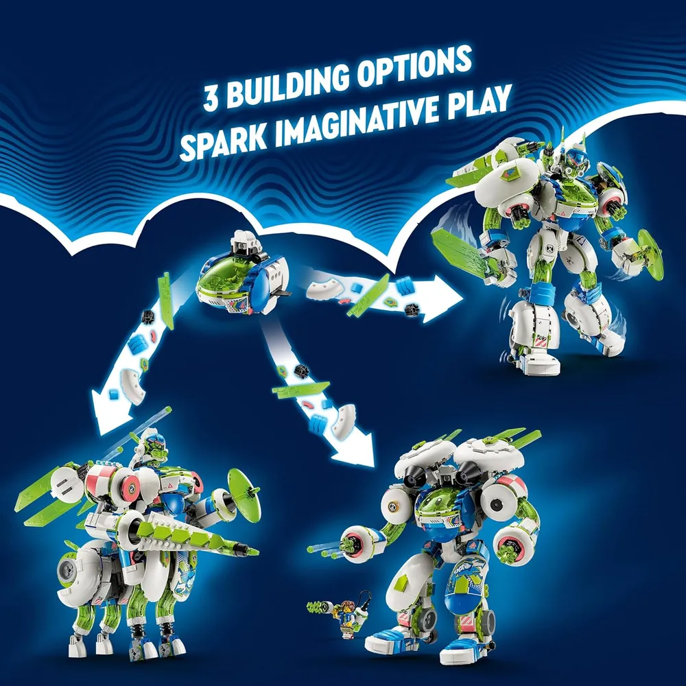 Lego Dreamzzz Mateo y Z-Blob, nave espacial y robot con 3 opciones de construcción