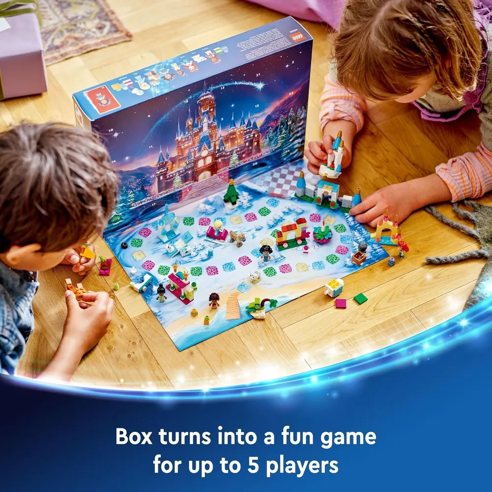 LEGO DISNEY CALENDARIO DE ADVIENTO 2024 CON 8 MINIFIGURAS