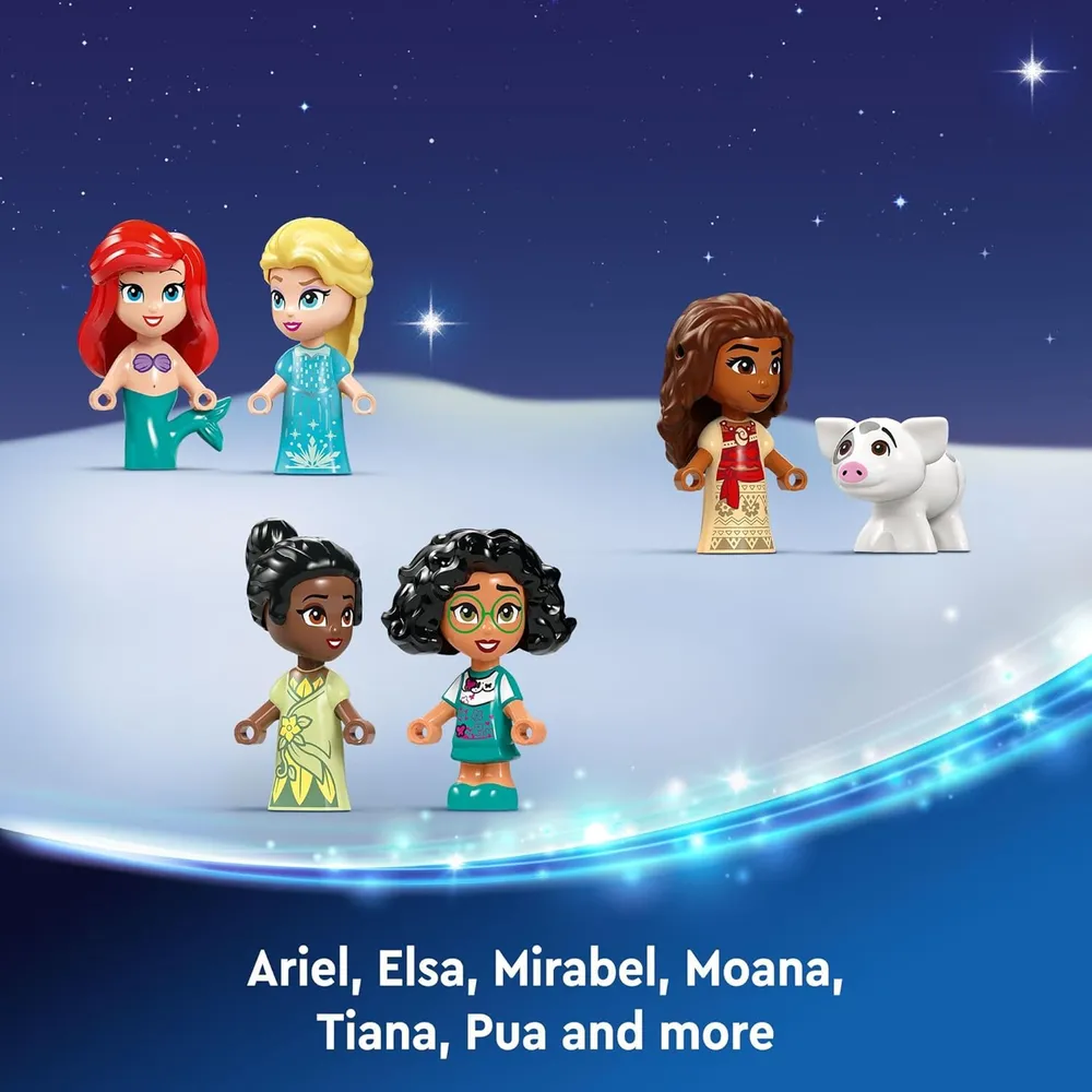 LEGO DISNEY CALENDARIO DE ADVIENTO 2024 CON 8 MINIFIGURAS