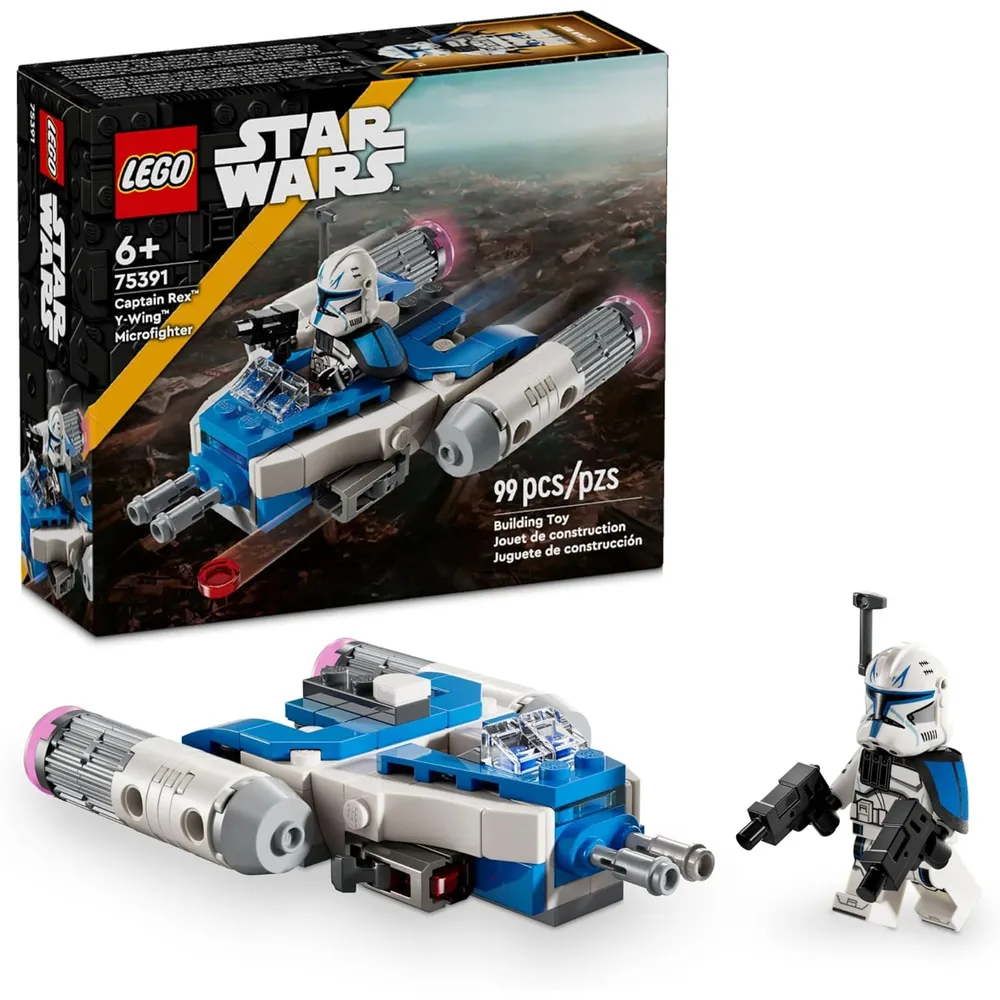LEGO STAR WARS MICROCAZA Y-WING DEL CAPITÁN REX