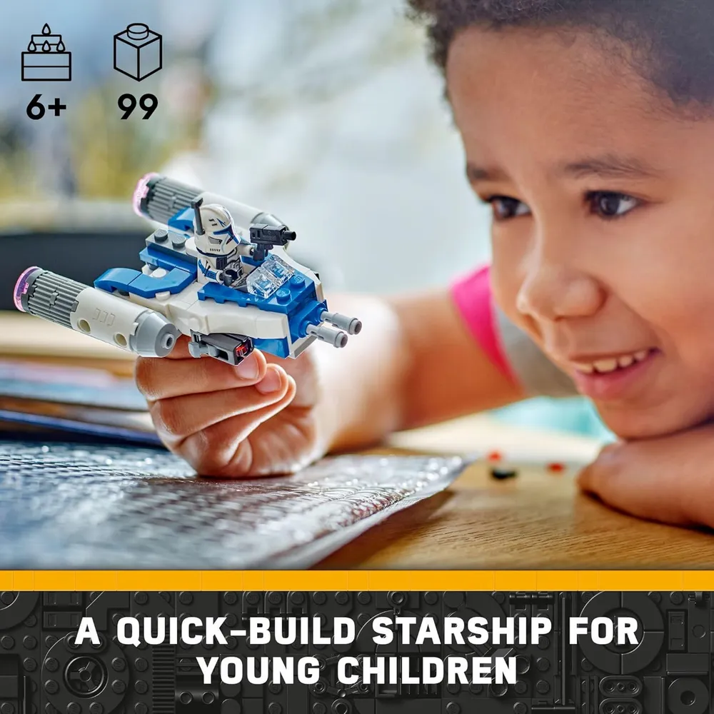 LEGO STAR WARS MICROCAZA Y-WING DEL CAPITÁN REX