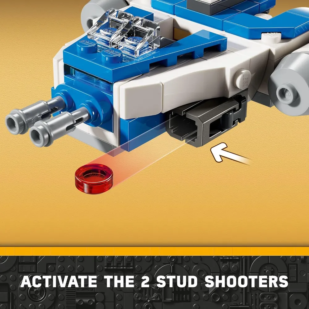 LEGO STAR WARS MICROCAZA Y-WING DEL CAPITÁN REX