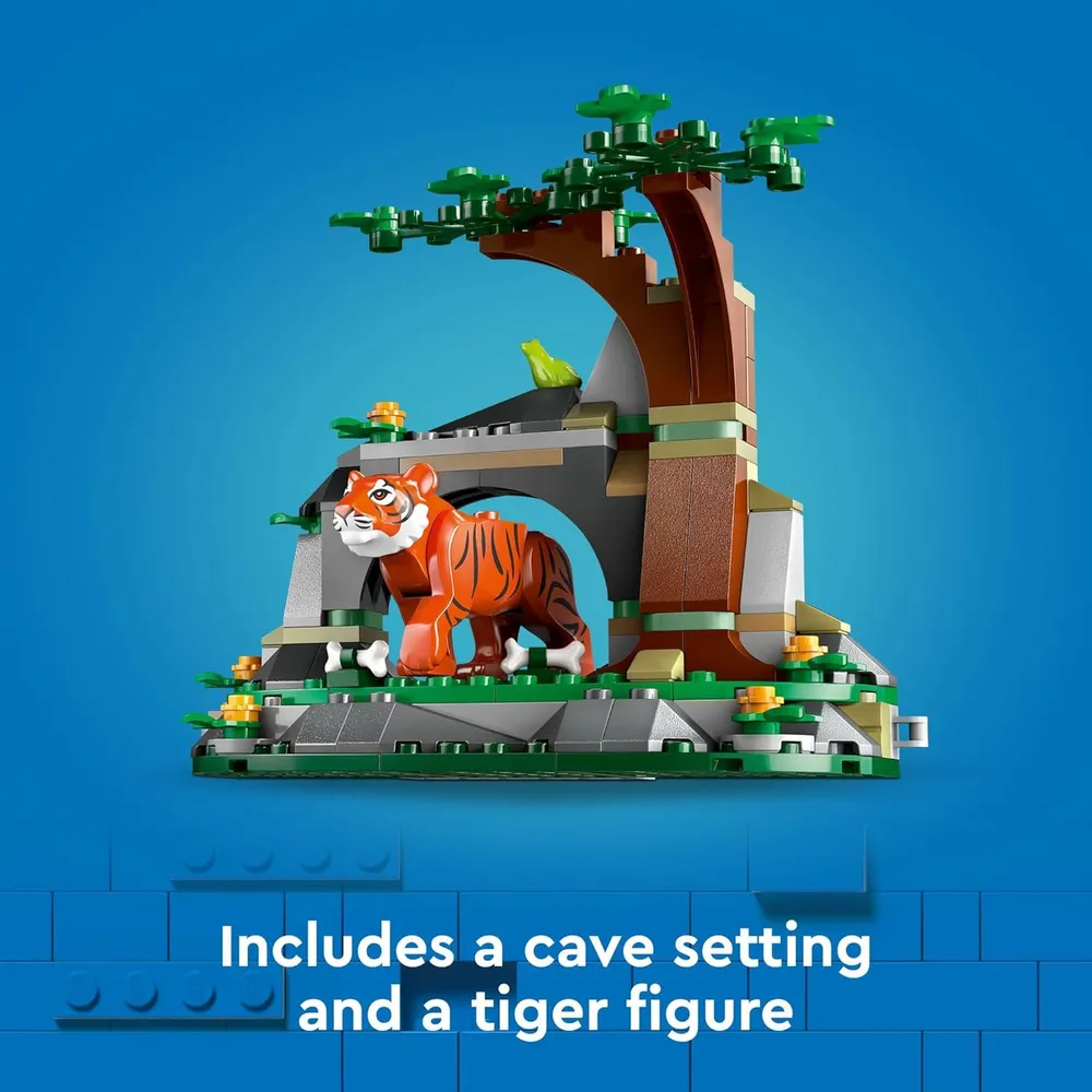 b0cv2dxv6n_4_webp.webp Lego City Camión todoterreno explorador de la jungla con 3 minifiguras y tigre