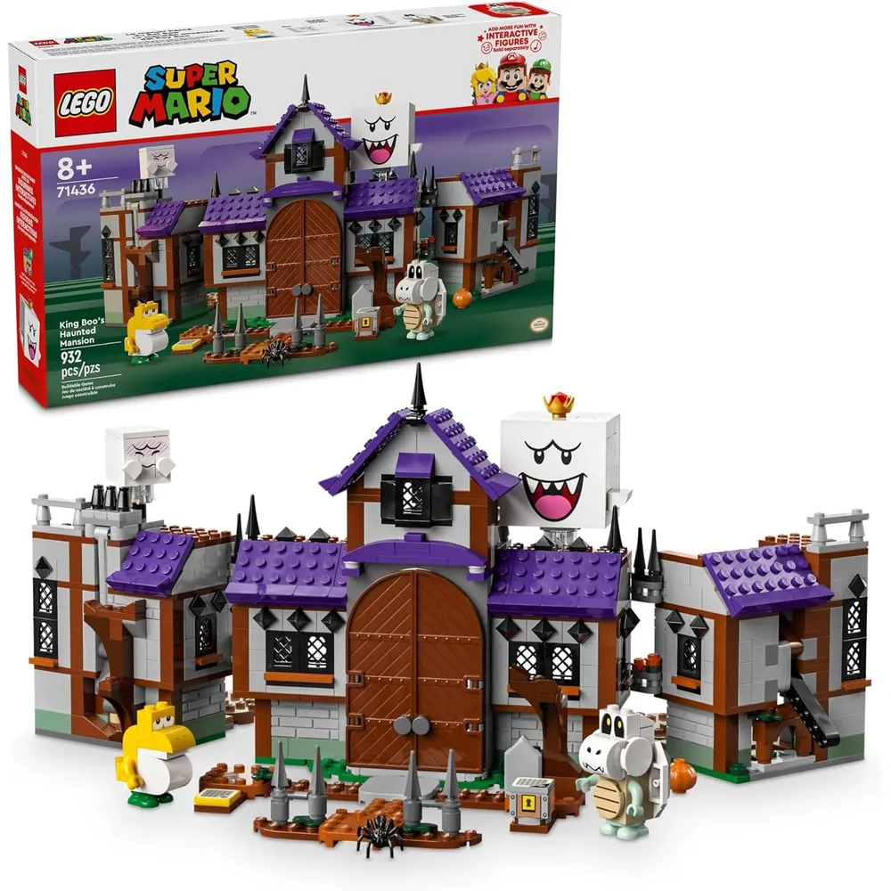 Lego Super Mario Mansión Encantada del Rey Boo con 4 figuras